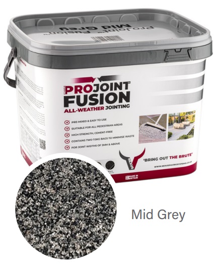 Pro Joint Fusion All Weather Jointing - Mid Grey