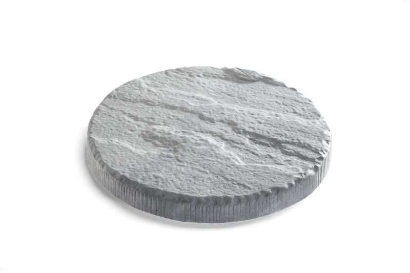 Ash Round Stepping Stone - 300mm